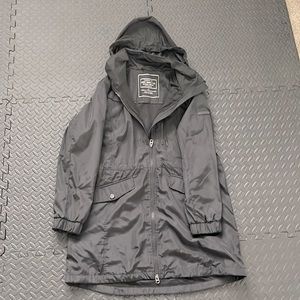Lucky Brand black rain coat